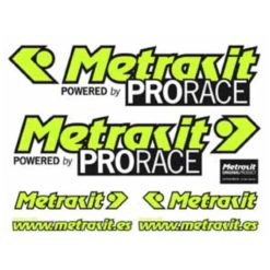 Aufkleberset Metra Kit gelb neon (1 Stück)