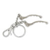 Schlüsselanhänger Bremshebel Metall chrom