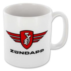 Tasse Zündapp Logo weiss/rot