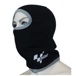 Sturmhaube MotoGP BALACLAVA schwarz/grau (ovaler Ausschnitt)