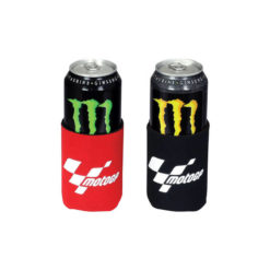 Dosen Kühler MotoGP Paar Neoprene 1x rot 1x schwarz 500ml Dosen