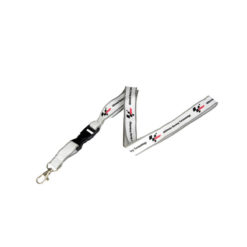 Schlüsselanhänger MotoGP HALS weiss/grau