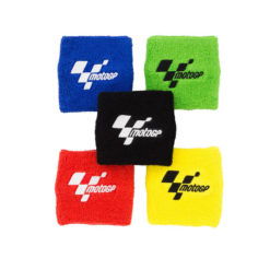 Bremsflüssigkeitsbehälter Cover MotoGP gelb + Handgelenkwärmer