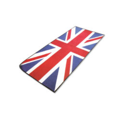 Moto Teppich BIKETEK SERIES 3 antirutsch UNION JACK 80x190cm