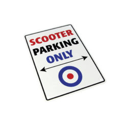 Parkschild SCOOTER PARKING ONLY (Grösse: 205x290mm)