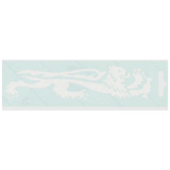 Aufkleber Malossi weiss Lion 16.6cm rechts NETTOPREIS