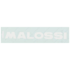 Aufkleber Malossi weiss 16,6 cm NETTOPREIS