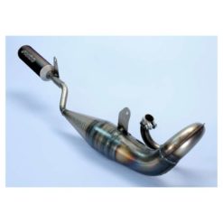 Auspuff Polini SP Piaggio Ciao mit Aludämpfer schwarz eloxiert