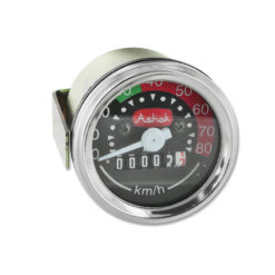 Tacho 80 km/h, Ø 48mm, universal, VDO-Anschluss