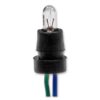 Fassung/Sockel mit Glühlampe T5 12V 1.2W und Kabel