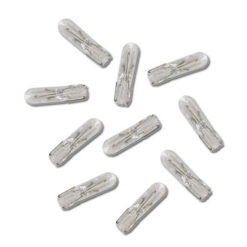 Glühlampe Glassockel weiss T5 12V 1,2W (1 Stück)