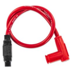 Zündkabel 8.8mm mit Kerzenstecker u. Verbindungsstück Racing rot