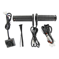 Griffe beheizbar / Heizgriffe Ø 22mm einstellbar L: 128mm