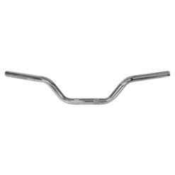 Lenker Ø22mm/10cm universal für Montage auf Gabelplatte chrom