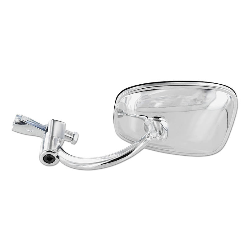 Rückspiegel Retro Mofa Metall chrom Lenkermontage