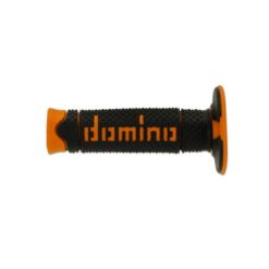 Paar Griffe Domino cross schwarz/orange
