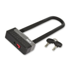 Schloss U-Form 70x300mm schwarz