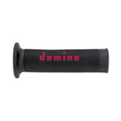 Paar Griffe Domino Road-Racing schwarz/rot
