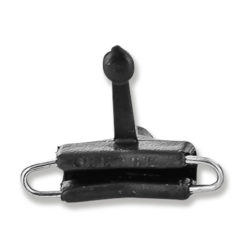 Kabel/Seilzug Oeler/Schmiernippel schwarz für Hüllen Ø 5mm