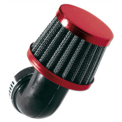 Luftfilter TNT rot 28-35mm 90° Flansch