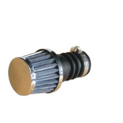 Powerfilter Puch für Bing 18mm und PHBG Vergaser (Anschluss 28mm)