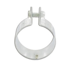 Auspuffbride verchromt universal 70mm B: 28mm