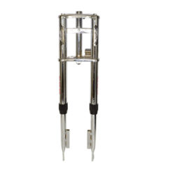 Telegabel Puch Maxi/X30 wie original mit Schlossaufnahme, chrom