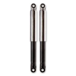 Stossdämpferset Puch/universal 31cm schwarz/chrom Oldschool