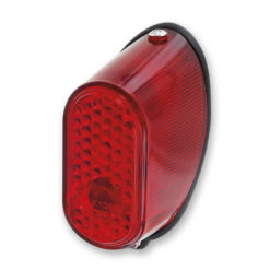 Rücklicht ULO, oval zu Puch/Sachs inkl. Kennzeichenbeleuchtung