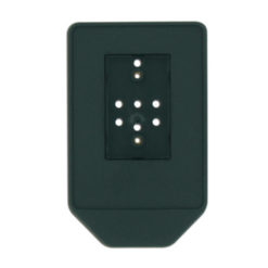 Kennzeichenrahmen Mofa Plastik schwarz (Nummernhalter)