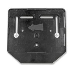 Kennzeichenrahmen Scooter/Moto Kunststoff schwarz (Nummernrahmen)