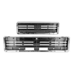 Kennzeichenrahmen SWISS KLICK Langformat chrom