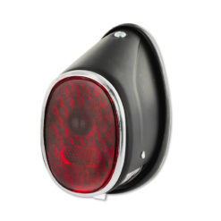 Rücklicht Mofa Classic schwarz matt Oldschool (BAY15d)