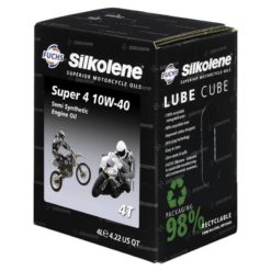 Motorenöl 4-Takt 10W-40 Silkolene Super 4 teilsynthetisch 4 L Cube