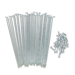 Speichen mit Nippel Ø 2.9x187mm Puch, Sachs 17 Zoll (36 Stück)