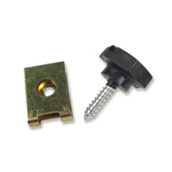 Seitenschutzschraube schwarz Sachs inkl. Blechmutter (1 Stk)