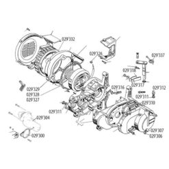 Bride zu Anlasser (Art.Nr. 29304) E-Start Beta 521