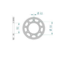 Zahnkranz Stahl 420 / 53 Zähne