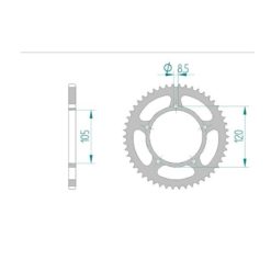 Zahnkranz Stahl 420 / 51 Zähne