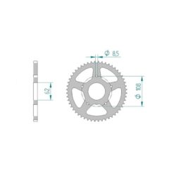 Zahnkranz Stahl 420 / 48 Zähne