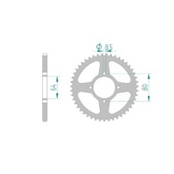Zahnkranz Stahl 420 / 34 Zähne
