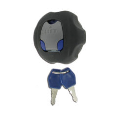 Tankdeckel Derbi Senda abschliessbar (Schraubverschl.)  schwarz