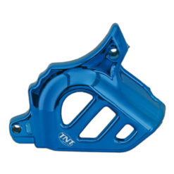 Abdeckung Ritzel Minarelli AM6 blau eloxiert