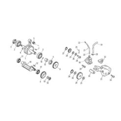 Zwischenrad zu Oelpumpe Minarelli AM6 (Nr. 29)