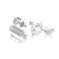 Simmerring 10x18x5/8mm Wasserpumpenrad Minarelli AM6 (Nr. 19)