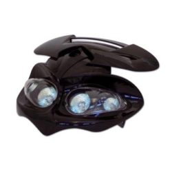 Frontlampe MANGA schwarz