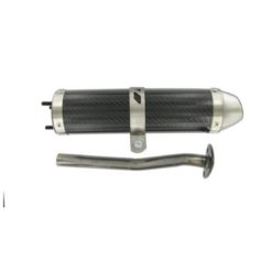 Schalldämpfer Giannelli MBK X-Limit/Yamaha DT50R 98-03 carbon