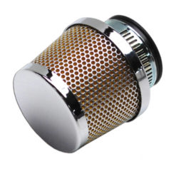 Luftfilter Replay gelocht/chrom 28/35mm