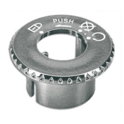 Abdeckung Zündschloss MBK Booster/Yamaha Bws chrom