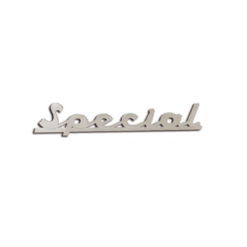 Emblem chrom Special Vespa 135x24 mm
